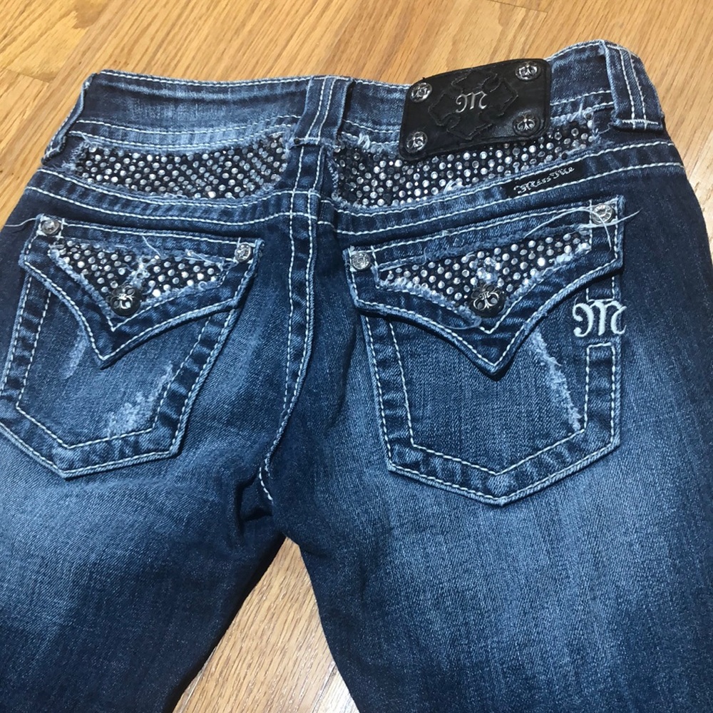 EUC Miss Me JE5002C18 Cropped Jeans Sz 25